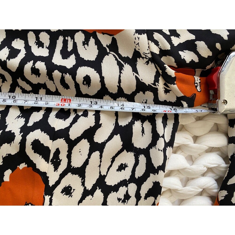 Essentiel Antwerp Silk Leopard Floral KABBEY Dress Size 38 (4) - Long Sleeve - Picture 14 of 16
